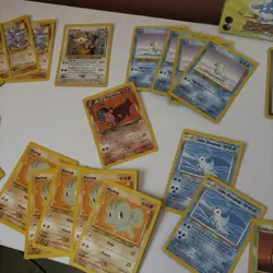 Lot Of Old Pokemon Neo Destiny Cards With Empty Light Deck Box 26 Cards - Image 3