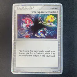 Pokemon TCG Time Space Distortion Card 124/123 Mysterious Treasures Secret Rare - Image 1