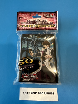 Yu-Gi-Oh ( SETO KAIBA & OBELISK ) - 50 ct Small Card Sleeves - Official Konami - Image 1