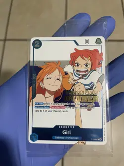 One Piece Girl OP14 Release Event Foil Winner Card Sealed P-096 Psa Ready - Image 1
