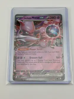 Team Rocket's Mewtwo ex 081/182, SVP205, SVP216 All Three Pokemon Cards 🔮 - Image 3