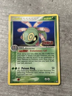 Pokemon TCG Cradily Holo Rare Card 7/108 Power Keepers - Image 1