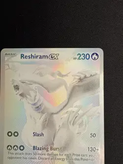 Pokemon TCG Reshiram EX White Flare Mint-Near Mint Condition Card 173/086 BWR - Image 4