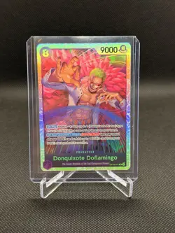 Donquixote Doflamingo OP10-071 English SR Royal Blood One Piece TCG Card Game - Image 1