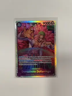 Donquixote Doflamingo OP10-071 Foil Royal Blood One Piece TCG Card - Image 1