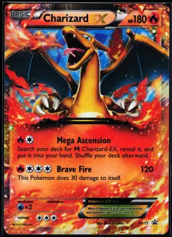 Pokemon Card- Charizard EX XY Promos #XY17 - Image 1