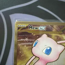 Mew ex NM Metal Promo Card 205/165 Ultra Premium Collection UPC Pokemon 151 - Image 2