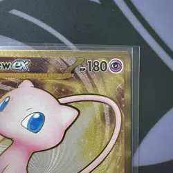 Mew ex NM Metal Promo Card 205/165 Ultra Premium Collection UPC Pokemon 151 - Image 3