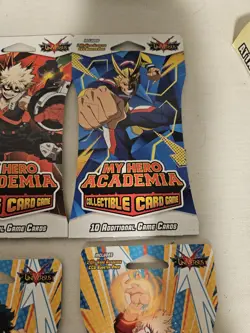 My Hero Academia CCG Booster Pack Collectible Card Game Lot Of 6 New Sealed - Image 4