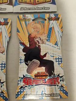 My Hero Academia CCG Booster Pack Collectible Card Game Lot Of 6 New Sealed - Image 5