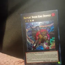 Yu-Gi-Oh! Battlin’ Boxer King Dempsey LD10-EN036 1st Edition Ultra Rare NM Card - Image 2