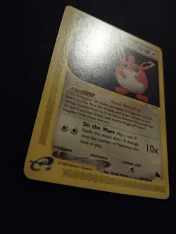 Wigglytuff 34/144 Pokemon Trading Card Game eCard Skyridge Near Mint TCG NM - Image 3