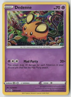 Dedenne - SWSH080 - SWSH: Sword & Shield Promo Cards Holo - PTCG - LP - Image 1
