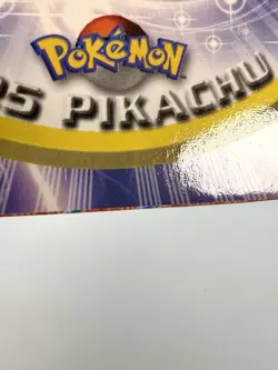 *MISCUT ERROR* Pokemon Pikachu Card #25 1st Ed TV Animation Series Non-Holo - Image 4
