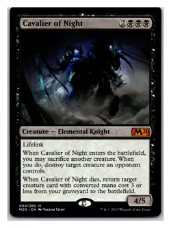 Prerelease Cards #94 Cavalier of Night - Image 1