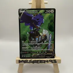 Pokemon Cards Corviknight V TG18/TG30 Silver Tempest Trainer Gallery Holo NM - Image 1