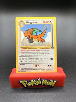 Dragonite #5 Black Star Promo WB the First Movie Stamped Card LP Pokemon TCG - Image 1
