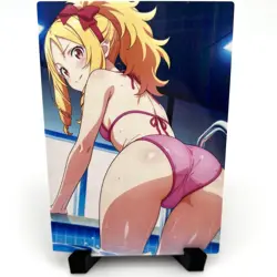 Eromanga Sensei Elf Yamada Sexy Bikini Anime Waifu Girl Goddess Story Art Card - Image 1