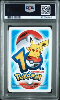 2006 POKEMON CENTER 10TH ANV PLAYING CARDS BLUE DECK CAMERUPT/NUMEL PSA 10 - Image 2