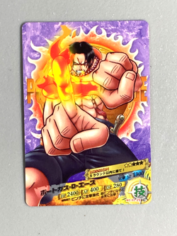 Portgas D Ace - No.02-25 C - One Piece One Py Berry Match Card Japanese - Image 1