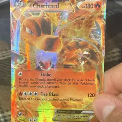 Pokemon TCG Holo Mixed Card Lot EX GX V Charizard Mew Shaymin Volcanion Noivern - Image 4