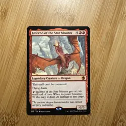[MTG] [MAGIC] Inferno of the Star Mounts - AFR [NM] - Image 1