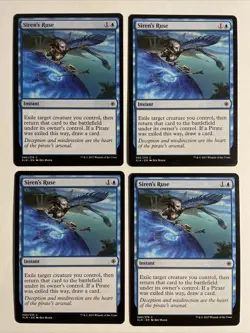4x Mtg Ixalan Siren’s Ruse NM Magic The Gathering - Image 1