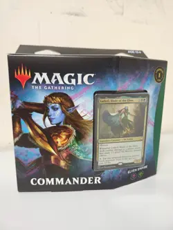 Wizards of the Coast Magic:the Gathering Commander Kaldheim ELVEN EMPIRE LATHRIL - Image 1