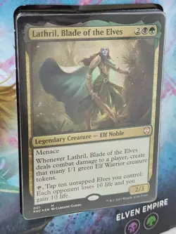 Wizards of the Coast Magic:the Gathering Commander Kaldheim ELVEN EMPIRE LATHRIL - Image 3