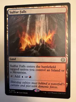 Sulfur Falls NM MTG The Lost Caverns of Ixalan LCI LCC Magic - Image 1