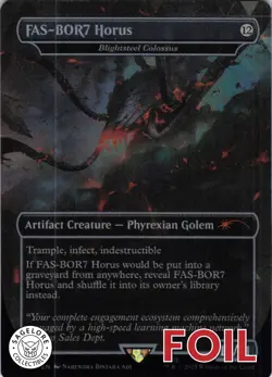 MTG FAS-BOR7 Horus (Rainbow) (2223) | NM Foil | Secret Lair Horizon {SLD} - Image 1
