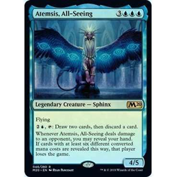 1x NM Foil Atemsis, All-Seeing - Core Set 2020 [MTG] pack fresh - Image 1