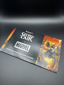 MTG Secret Lair x Marvel's Spider-Man: Venom Unleashed (Colors) ~ Rainbow FOIL! - Image 3