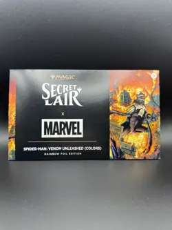 MTG Secret Lair x Marvel's Spider-Man: Venom Unleashed (Colors) ~ Rainbow FOIL! - Image 5