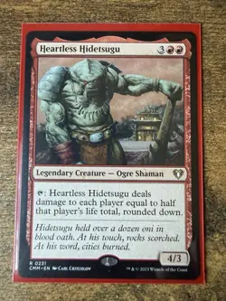 Heartless Hidetsugu Commander Masters Regular - Image 1