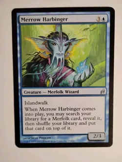 Mtg Lorwyn Uncommon merfolk powerhouse Merrow Harbinger lp - Image 1