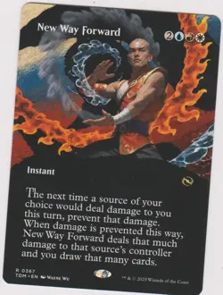 NEW WAY FORWARD X1 RARE FULL ART MTG MAGIC N-MINT TARKIR ;DRAGONSTORM KI INSTANT - Image 1