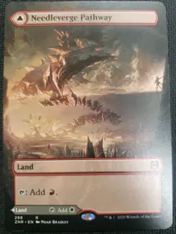 MTG *Needleverge Pathway Borderless X1* (LP) Zendikar Rising Magic - Image 1