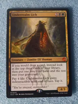 Underrealm Lich Ravnica: Clue Edition NM MTG - Image 1