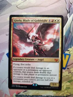 MTG Gisela, Blade of Goldnight Commander 2015 219/342 Regular Mythic - Image 1