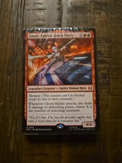 Magic: The Gathering Spider-Man Red Welcome Deck No Box - Image 1