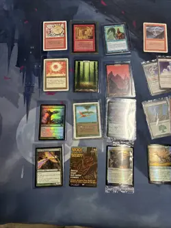 Vintage Mtg Magic The Gathering Lot Wheel Of Fortune - Image 1