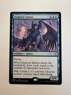 Inspired Sphinx - MTG Kaldheim Commander - NM - Image 1