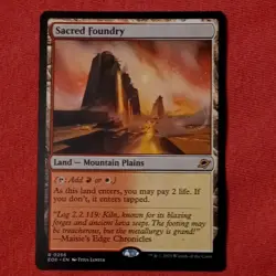 Sacred Foundry #0256 MTG: Edge of Eternities (Regular) (Rare) (Multi-Color) - Image 1