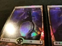 MTG 1x Zendikar common land Japanese FOIL Swamp (238) - see description - Image 2