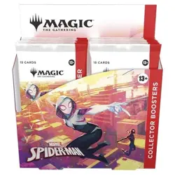 Magic The Gathering Marvel’s Spider-Man Collector Booster Box 12 Packs IN-HAND - Image 1