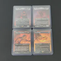 MTG LTR Lord Of The Rings The One Ring Scene Set FOIL 448 - 451 (B) - Image 1