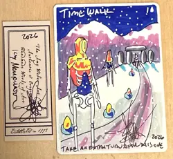 MTG ARTIST PROOF Portuguese Icy Manipulator AP Sketch Art Amy WEBER Magic - Image 1