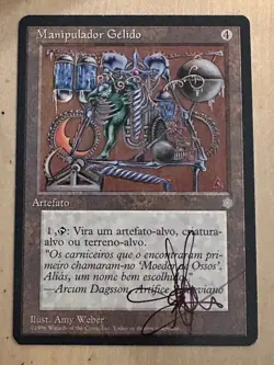 MTG ARTIST PROOF Portuguese Icy Manipulator AP Sketch Art Amy WEBER Magic - Image 2