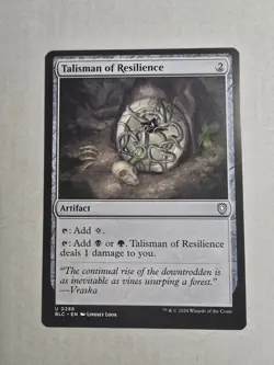 Talisman of Resilience Commander: Bloomburrow Regular - Image 1